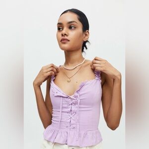 Urban Outfitters Summer lilac tank top